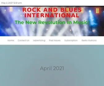 Rockandbluesinternational.com(ROCK AND BLUES INTERNATIONAL) Screenshot