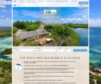 Rockandsearesort.com(The Rock and Sea) Screenshot