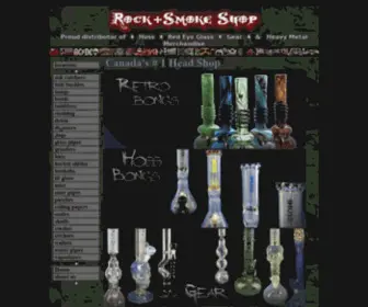 Rockandsmokeshop.com(Rock And Smoke Shop) Screenshot