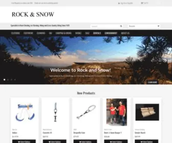 Rockandsnow.com(Rock and Snow) Screenshot