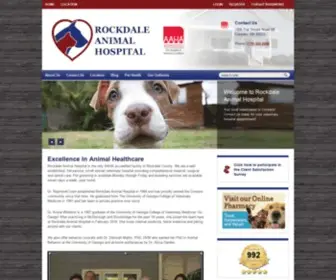 Rockanimal.com(Veterinarians in Conyers & Covington) Screenshot