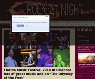 Rockatnight.com(Rock At Night) Screenshot