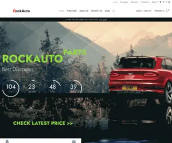 RockautopartsonlineStore.com(RockAuto) Screenshot