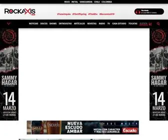 Rockaxis.com(Plataforma de contenidos y servicios) Screenshot
