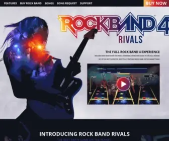 Rockband.com(Harmonix Music Systems) Screenshot