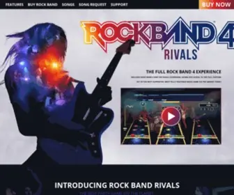 Rockband4.com(Harmonix Music Systems) Screenshot