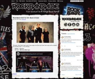 Rockbandaide.com(Rockbandaide) Screenshot