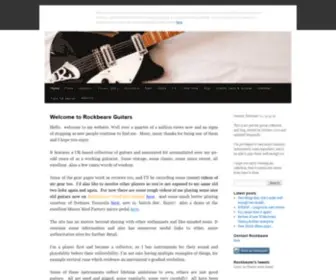 Rockbeareguitars.com(Rockbeareguitars) Screenshot