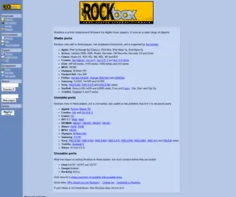 Rockbox.org(Free Music Player Firmware) Screenshot