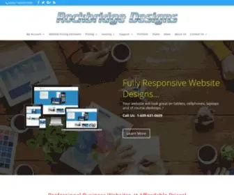 Rockbridgedesigns.com(Rockbridge Website Design NJ) Screenshot