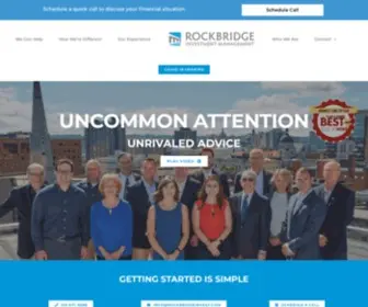 Rockbridgeinvest.com(Rockbridge Investment) Screenshot