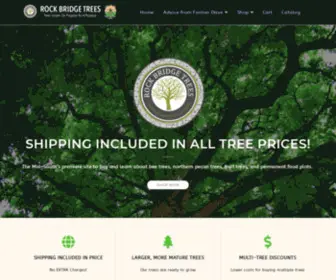 Rockbridgetrees.com(Rock Bridges Trees) Screenshot