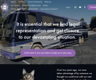 Rockcatsrescue.org(Rock Cats Rescue Inc) Screenshot