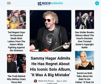 Rockcelebrities.net(Rock Celebrities) Screenshot