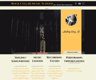 Rockcellarmusicschool.com(Rock Cellar Music School) Screenshot