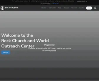 Rockchurch.com(The Rock Church) Screenshot