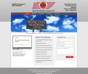 Rockcitymachine.com(Rock City Machine Company LLC) Screenshot