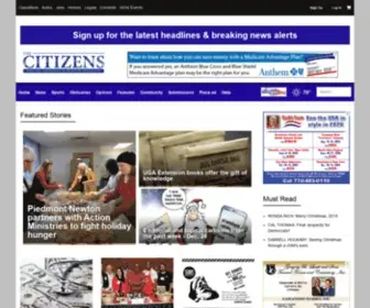 Rockdalecitizen.com(Serving the citizens of Rockdale and Newton Counties) Screenshot