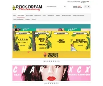 Rockdream.it(Rock Dream Merchandising) Screenshot