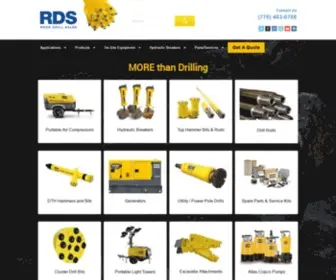 Rockdrillsales.com(Rock Drill Sales) Screenshot