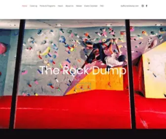 Rockdump.com(The Rock Dump Indoor Climbing Gym) Screenshot