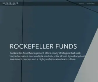 Rockefellerfunds.com(Rockefeller Funds) Screenshot