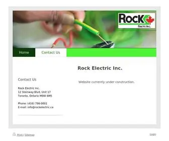 Rockelectric.ca(Bolton) Screenshot