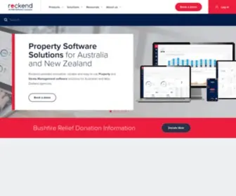 Rockend.co.nz(Real Estate Software from MRI) Screenshot