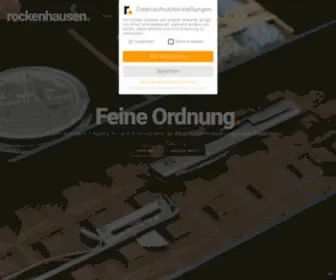 Rockenhausen.com(Wood is our passion) Screenshot