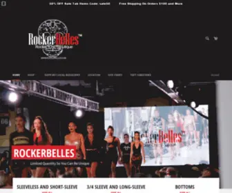 Rockerbelles.com(Rockerbelles) Screenshot