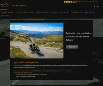 Rockermoto.com(Rocker motorcycle rental and tours) Screenshot