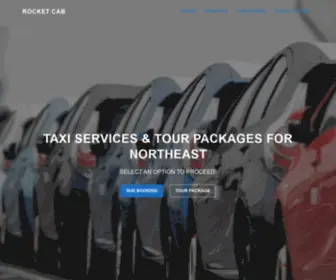 Rocket-Cab.com(Taxi Services & Tour Packages for Northeast) Screenshot