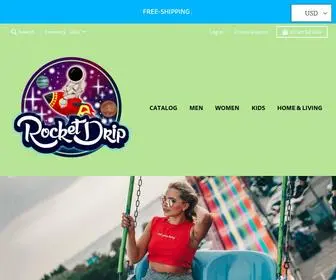 Rocket-Drip.com(Fashion store) Screenshot