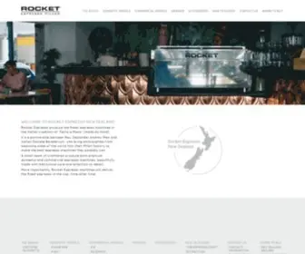 Rocket-Espresso.co.nz(Rocket NZ) Screenshot