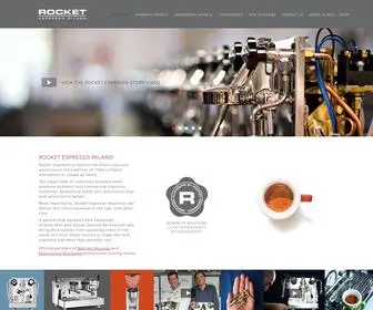 Rocket-Espresso.com(Our Story) Screenshot
