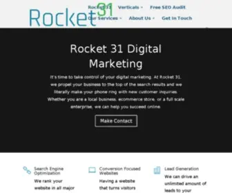Rocket31.com(Rocket 31) Screenshot