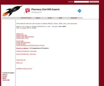 Rocket99.com(Rocket99 Guide to Sybase) Screenshot