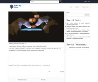 Rocketappbuilder.com(Rocket App Builder) Screenshot
