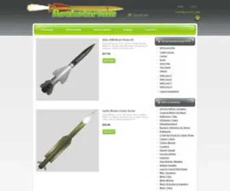 Rocketarium.com(Rocketarium Model Rocket Kits) Screenshot