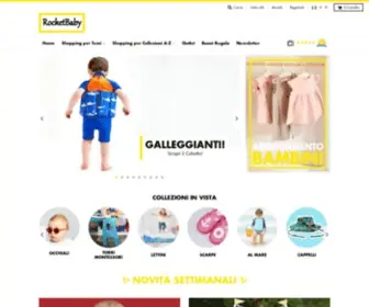 Rocketbaby.it(Shop online per Mamme e Super Bimbi) Screenshot