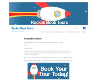 Rocketbooktours.com(Rocket Book Tours) Screenshot