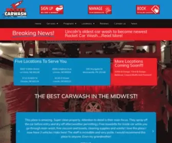 Rocketcarwash.com(Rocket Carwash) Screenshot