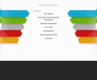 Rocketcashcycler.com(RCCv1) Screenshot