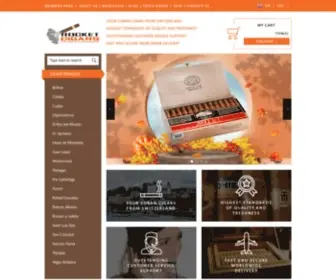 Rocketcigars.com(Real Cuban Cigars Online) Screenshot