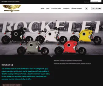 Rockete1.com(Rockete 1 Motorcycle) Screenshot