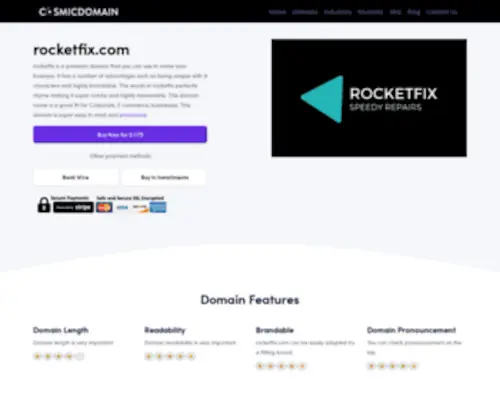 Rocketfix.com(Rocketfix) Screenshot