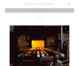 Rocketglassworks.com(Rocket Glass Works) Screenshot
