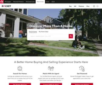 Rockethomes.com(Find Your Dream Home) Screenshot