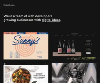 Rockethouse.com.au(Web Development & Design) Screenshot