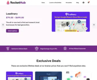 Rockethub.com(BasicOps) Screenshot